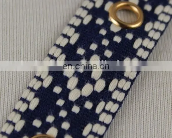 Wholesale Polyester Jacquard Ethnic Eyelet Ribbon Trim photo-5
