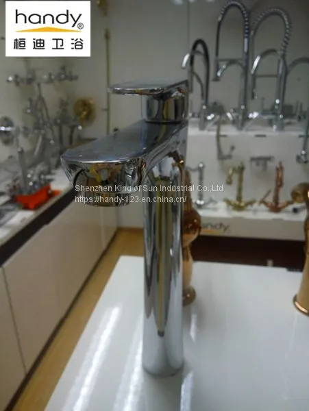 Single Lever Handle Tall Vessel Sink Faucet photo-5
