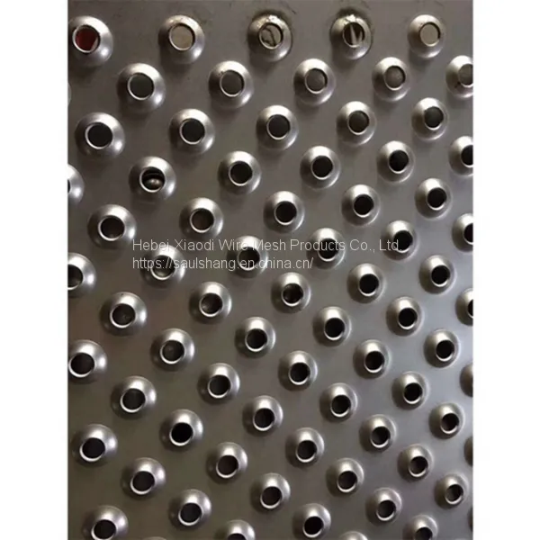 High Quality Stainless Steel Hole Galvanized Perforated Metal Mesh photo-3