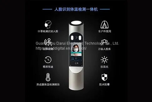TC-015 Face Recognition Gate Head Commercial Buildings Digital Signage photo-2