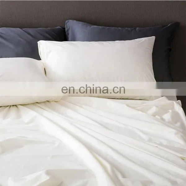 New Luxury Customized Super Soft Fluffy White 100% Microfiber Home Bed Sheet For Sale photo-6