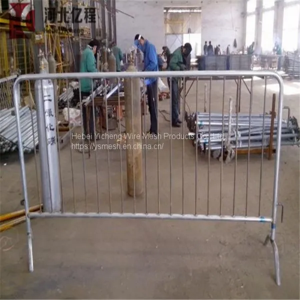 Cheap Heavy Duty Pedestrian Temporary Portable Metal Steel Road Traffic Crowd Control Event photo-4