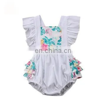 Cheap Clothes Bodysuit Baby Clothes Romper Onesie Cotton Custom Baby Romper photo-6