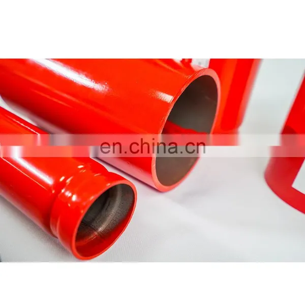 1-1/2" Red Epoxy Welded Steel Pipe Thread End ASTM A53 SCH 40 photo-4