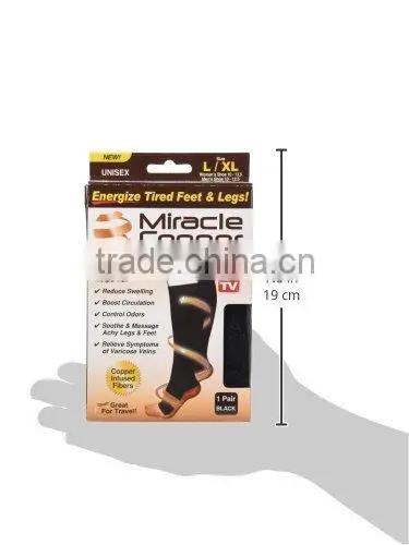 Miracle Copper Anti-Fatigue Compression Socks (Large/Extra Large) Miracle Copper Socks photo-3