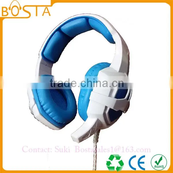 Stereo Best Price Comfortable Bottom Price Wholesale Cool Colors Gaming Headsets photo-2