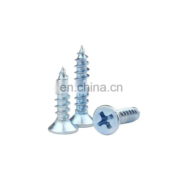 Black Stainless Steel 304/316 Flat Head Grade 8.8 Self-tapping Screws photo-3