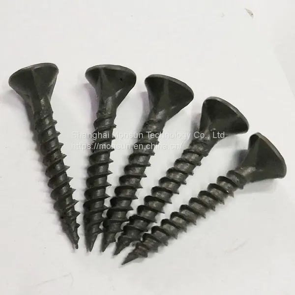 Black Drywall Screw Galvanize Coarse Fine High-low Thread Hardware Screws Factory Supply photo-3