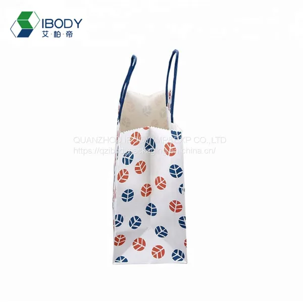 Custom Logo Brown Craft Packaging Gift Recycling Bag Kraft Paper Shopping Bag With Handle photo-5