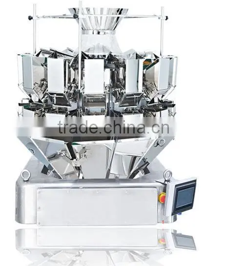 PLC Multihead Weigher for Nuts, Beans, Chips, Candy Packing Machine