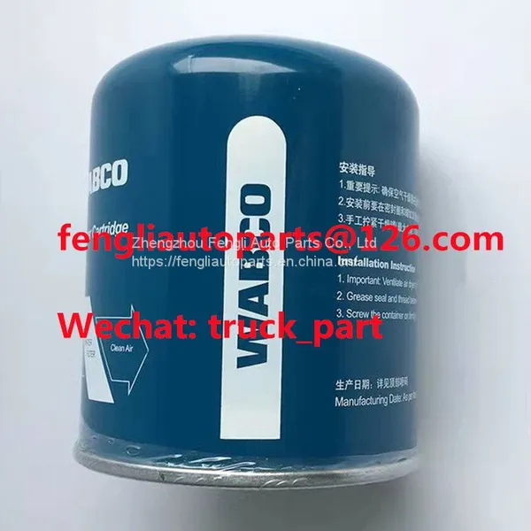 WABCO 4324108682 Original Truck Parts Blue Air Dryer Cartridge photo-4