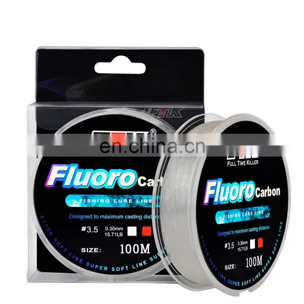 100m 100% Fluorocarbon Nylon Fishing Line Smooth and High Strength High Quality Fishing Line photo-4