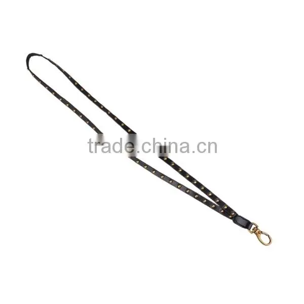 Leather Key Chain Rope Customized Rivets Leather Key Chain,leather Custom Key Chain photo-3