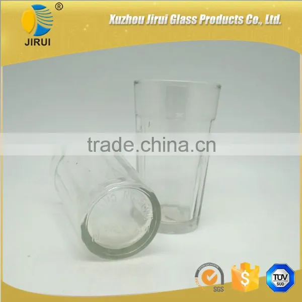 330ml Big Wide Mouth Glass Cups for Water Drinking photo-4