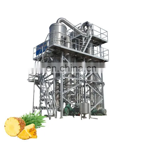 Automatic Industrial Pineapple Fruit Juice Concentrate Juicer Pulp Jam Processing Plant Making Machine photo-2