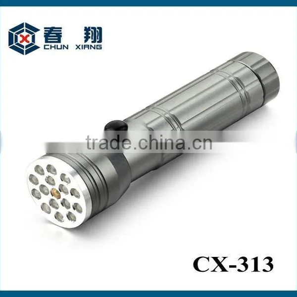 15+1 Aluminum Led Red Laser Torch