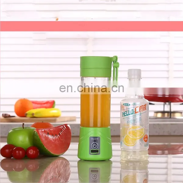Rechargeable Portable Automatic Battery Handheld USB Fruit Vegetables Smoothie Cup Mini Juicer Food Blender photo-3