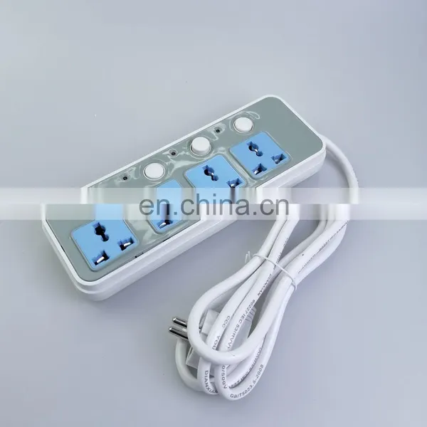 New Blue Universal Socket With USB Socket Extension Socket 2022 photo-2