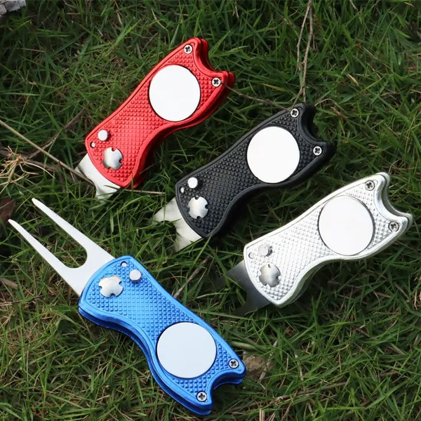 High Quality Factory Customized Logo Metal Golf Divot Repair Tool Divot Golf Tool