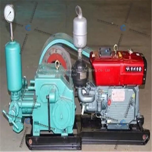 Variable Mud Pump for Coal Mine BW150 Triple-cylinder Reciprocating Mine Explosion-proof Grouting Pump photo-2