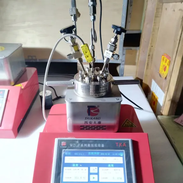 100ml High Pressure Chemical Stirring Reactor Stainless Steel Reactor. photo-2