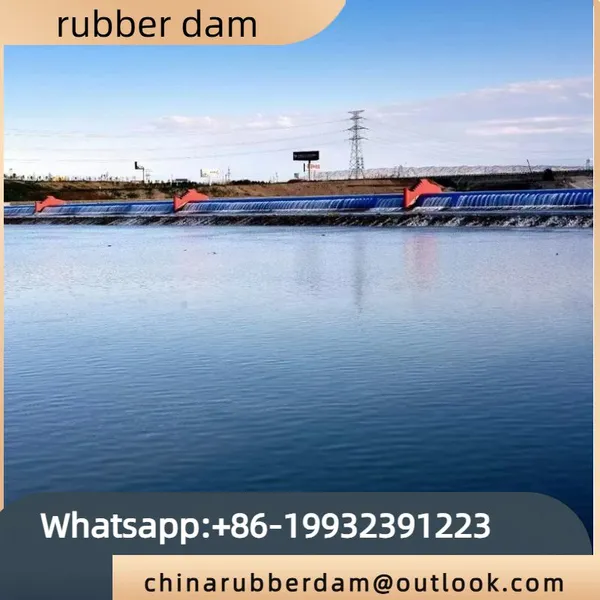 Inflatable Water Filled Rubber Dam Pillow Type Water Retaining Dam Steel Wire Skeleton Structure Air Shield Dam Construction Convenience photo-4