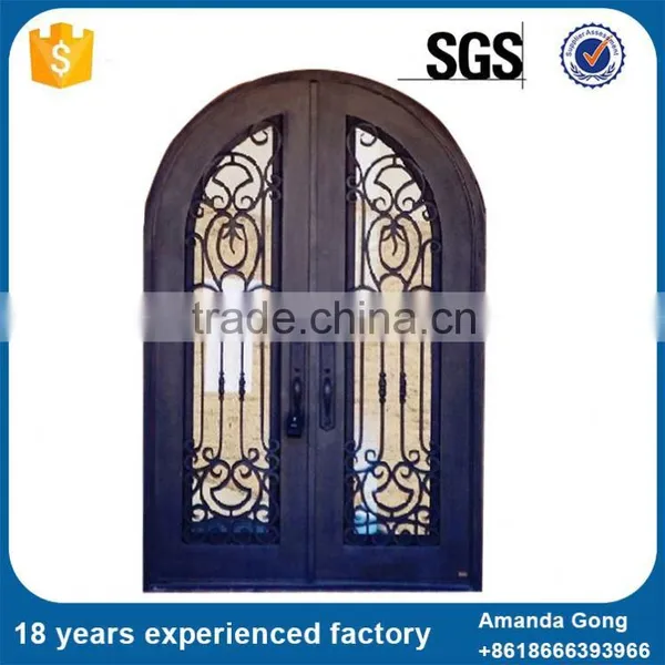 Rational Construction Single Wrought Iron Gates Doors photo-2