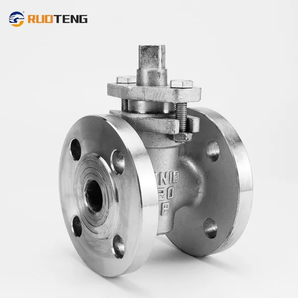 [Ruoteng] Inverted Pressure Balanced Lubricated Stainless Steel Flanged Plug Valve photo-2