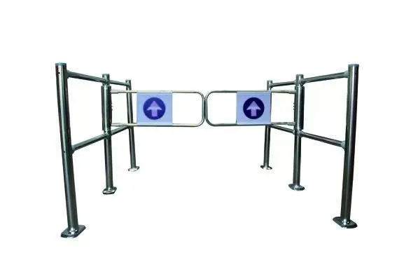 Schwenktor für Supermärkte, säulenartiges Schwenktor