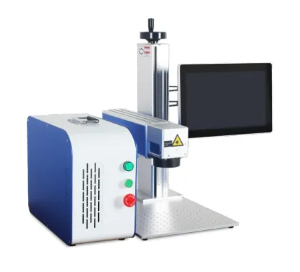 KX-20 Split Semi-circular Desktop Laser Marking Machine photo-2