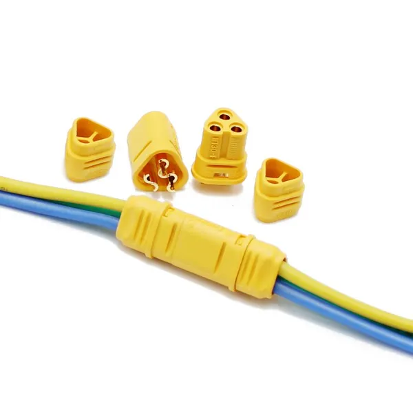 Amass 3pin 15A Motor Connector MT30-F/M in Stock photo-5