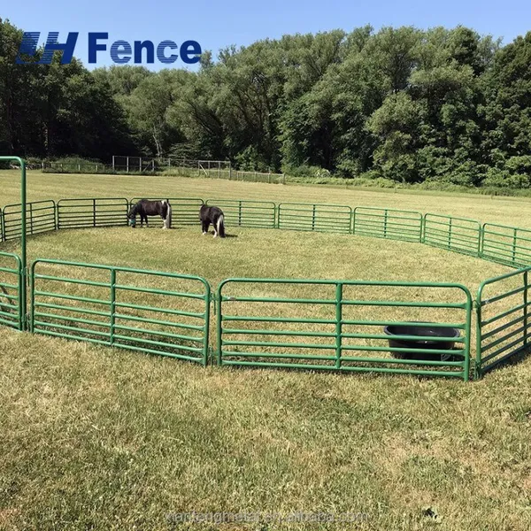Portable Galvanized Steel Livestock Cattle Panels Durable Quality Farm Fence for Horses Easy-to-Assemble Corral Panel for Horse photo-3