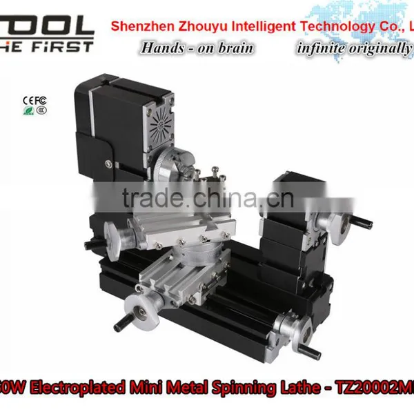 Hot Sale Powerful 60W Electroplated Metal Spinning Lathe ,DIY Hobby Tools for Child