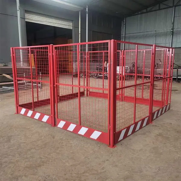 Edge Protection Barrier for Loading Docks - Heavy-Duty Steel Construction