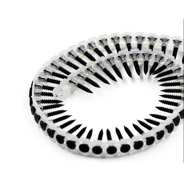 Professional Grade Magazine Screws - Plastic Strip, Fine Thread, White Zinc, 25-40mm for Wood Framing, Ultra Sharp Point photo-5