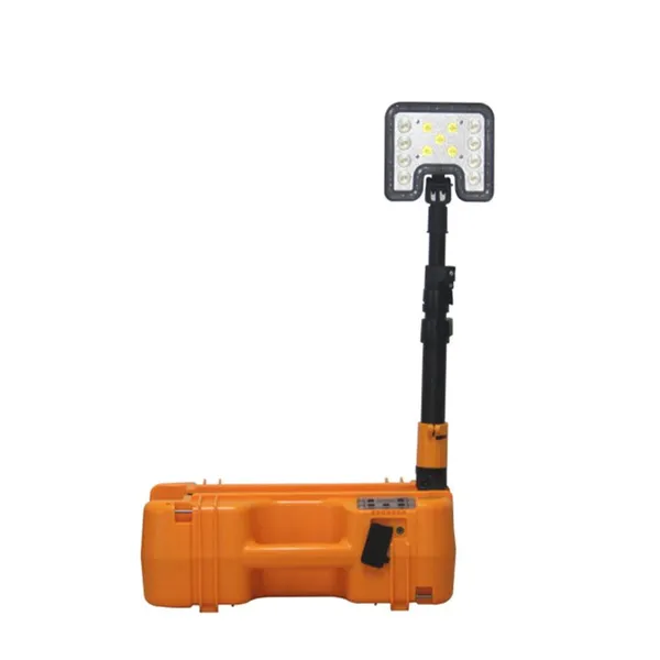 Lightweight Hand Push Telescopic Work Light With Gasoline Generator photo-3