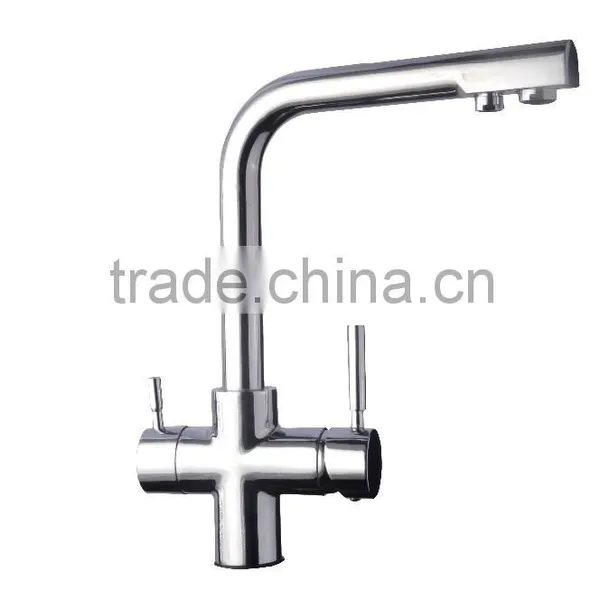 Morden Design Brass Chrome Drink Water Kitchen Faucet photo-2