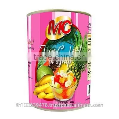 Canned Fruit Cocktail in Syrup, Canned Fruit Salad
