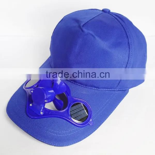 5 Panel Custom Solar Fan Hat for Summer photo-4