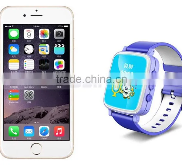 Colorful 1.44inch Screen Kids Phone Wrist Watch Mobile Phone GPS Child Locator Watch photo-3