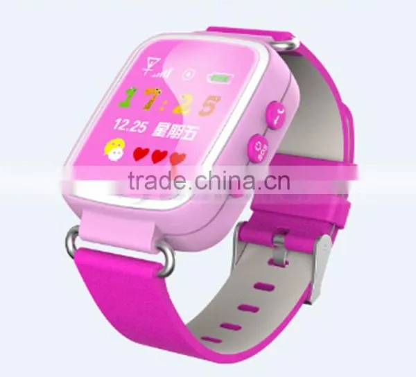 Colorful 1.44inch Screen Kids Phone Wrist Watch Mobile Phone GPS Child Locator Watch photo-6