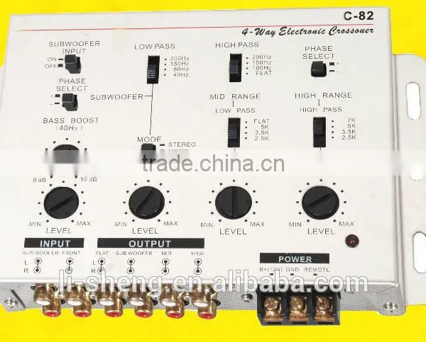 Audio Crossover for Car Amplifier photo-2