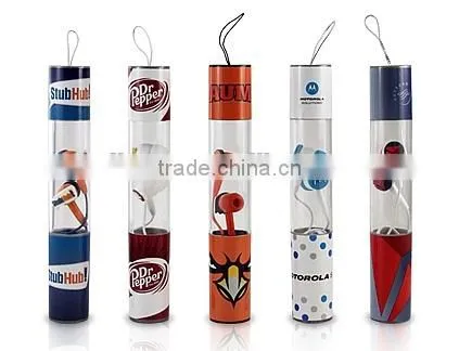 Customized PVC Earphone With Tube Packing Most Popular photo-6