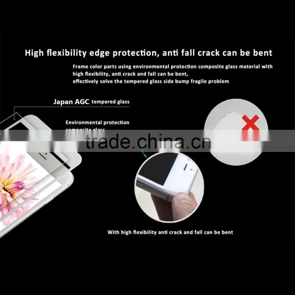 Pavoscreen Anti Shock Explosion-Proof 9H 2.5D Cell Phone LCD Monitor Tempered Glass Color Screen Protector for IPhone 7 Supplier's Choice photo-5