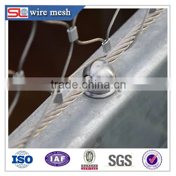 Stainless Steel Knotted Cable Mesh/ferruled Cable Mesh photo-6