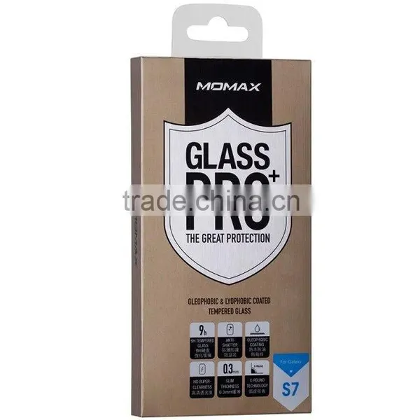 Momax Nanometer Tempered Glass Screen Protector for Samsung S7 Anti Scratch 0.3MM 2.5D Clear Screen Protective Film TB-0299 photo-3