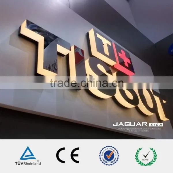 Customized Self Adhesive Aluminum Small Metal Alphabet Letters