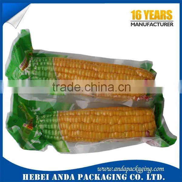 Gravure Pringing Heat Seal Corn Custom Printed Plastic Vacuum Bag photo-2