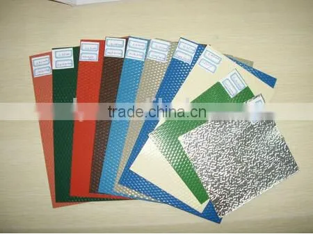Color Coated Embossed Aluminium Sheet for Roofing Application photo-2