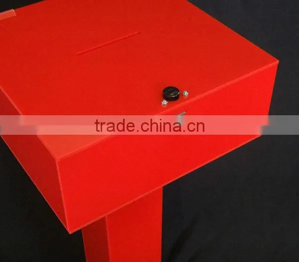 Modern Customized Acrylic Box With Lock,high Quality Boxes photo-2